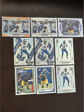 JARED VERSE 2025 2ND YEAR PANINI COLLECTION+SPECIAL MOSAIC REACTIVE CARDS 9 LOT
